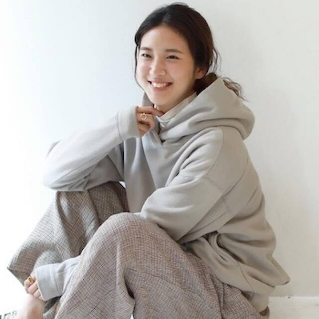 cocoon warm parka コクーンウォームパーカ　裏起毛