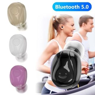 新品未使用品！☆ワイヤレスBluetooth5.0イヤホン☆片耳ホワイト(ヘッドフォン/イヤフォン)