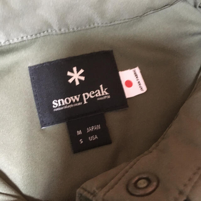 snowpeak スノーピークインサレーションシャツ