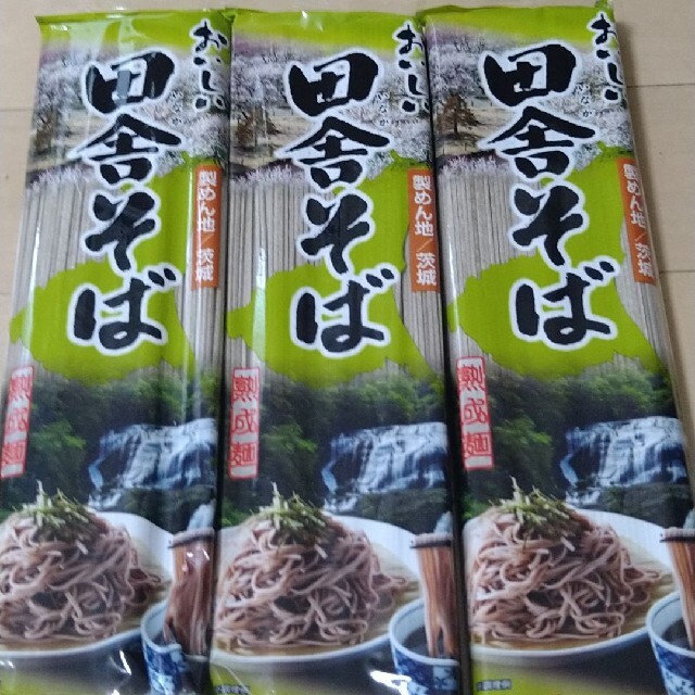 田舎そば3個セット 食品/飲料/酒の食品(麺類)の商品写真