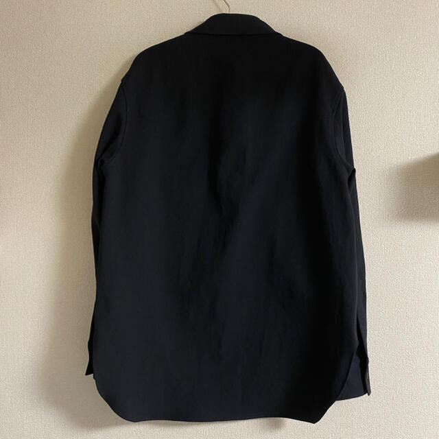 Jil Sander(ジルサンダー)のJIL SANDER ポリエステルサージ シャツ ブラック 39 メンズのトップス(シャツ)の商品写真