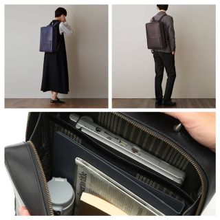 ☆美品☆ Motherhouse アンティークスクエアバックパック ラージ（黒）-