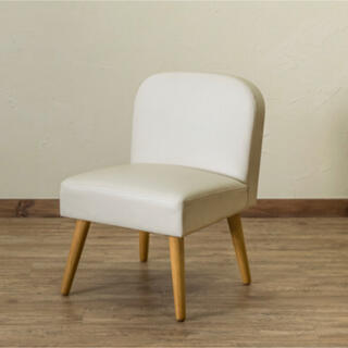 Collone チェア PVC 椅子 ホワイト(ダイニングチェア)