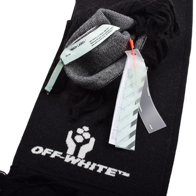 OFF-WHITE(オフホワイト)のOFF-WHITE オフホワイト HANDS SCARF マフラー メンズのファッション小物(マフラー)の商品写真