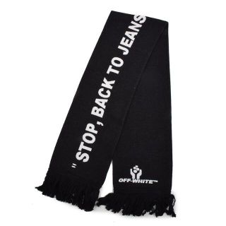 オフホワイト(OFF-WHITE)のOFF-WHITE オフホワイト HANDS SCARF マフラー(マフラー)