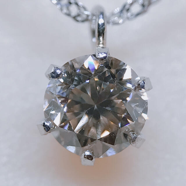 0.40ct 1粒 ダイヤモンドネックレス PT900 6本爪 ダイヤ 高島屋 | www