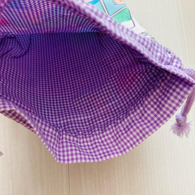 SNOOPY(スヌーピー)の《handmade》巾着袋 ハンドメイドのキッズ/ベビー(外出用品)の商品写真