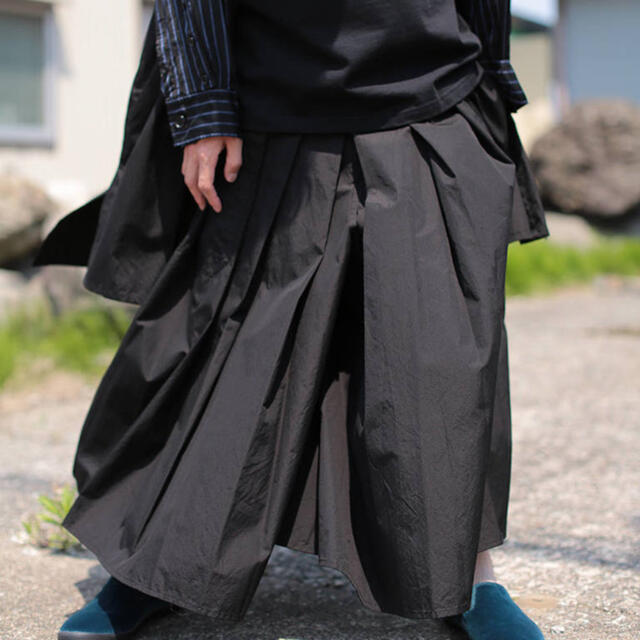 Yohji Yamamoto HOMME ウールギャバジン　袴パンツ
