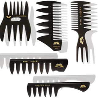 A198　くし コーム 5本セット メンズ ヘアコンビ(その他)