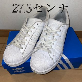 アディダス(adidas)のadidas スーパースター　superstar 27.5センチ　白(スニーカー)