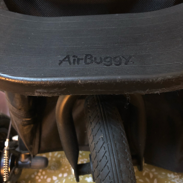 AIRBUGGY(エアバギー)のエアバギーココ ブレーキ ブルー おまけ色々付き★ キッズ/ベビー/マタニティの外出/移動用品(ベビーカー/バギー)の商品写真