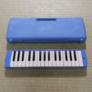 ヤマハ(ヤマハ)のYAMAHAピアニカブルー(キーボード/シンセサイザー)