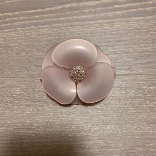 アレクサンドルドゥパリ(Alexandre de Paris)のアレクサンドルドゥパリ　カメリアバレッタ　5cm(バレッタ/ヘアクリップ)