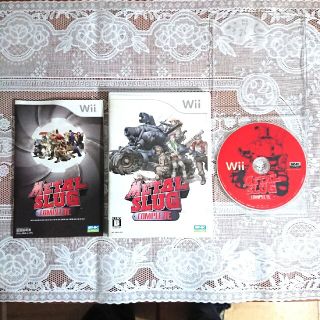 ウィー(Wii)のおはぎ様専用 メタルスラッグコンプリート wii ゲーム ソフト レア 希少(家庭用ゲームソフト)