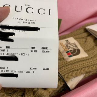 Gucci - GUCCI THE North Face ノースフェイス マフラーの通販 by おか