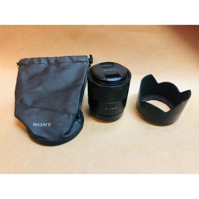 SONY(ソニー)の SONYSonnar T* FE 55mm F1.8 ZA SEL55F18Z スマホ/家電/カメラのカメラ(レンズ(単焦点))の商品写真