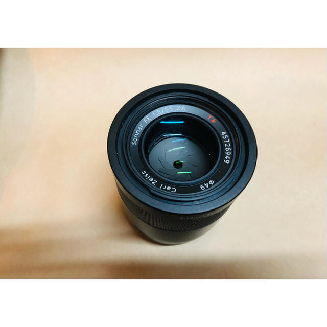 SONY(ソニー)の SONYSonnar T* FE 55mm F1.8 ZA SEL55F18Z スマホ/家電/カメラのカメラ(レンズ(単焦点))の商品写真