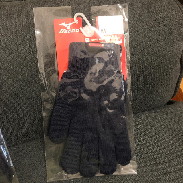 MIZUNO(ミズノ)のミズノ　ブレスサーモ　インナー手袋 メンズのファッション小物(手袋)の商品写真