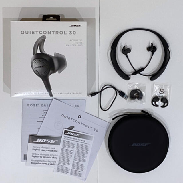 2018年6月購入場所Bose QuietControl 30 ワイヤレス ヘッドホン