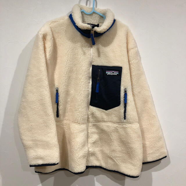 待望の再入荷! Patagonia retroX風 フリースジャケット 2XL ナチュラル