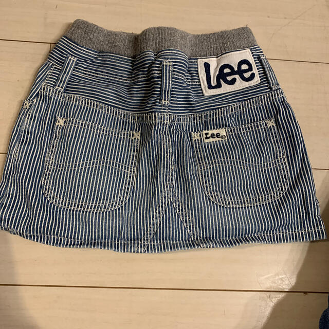 Lee(リー)のL eeキッズスカート120 キッズ/ベビー/マタニティのキッズ服女の子用(90cm~)(スカート)の商品写真