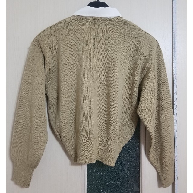 【良品】日本製　レトロ　襟付きセーター