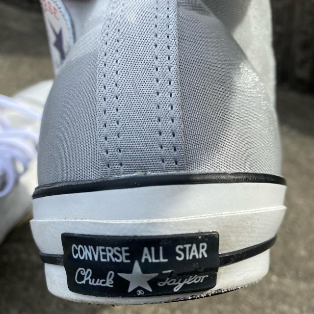 converse オールスター　100 ﾆｼｼﾞﾝｵﾘ ハイ　シルバー　28cm