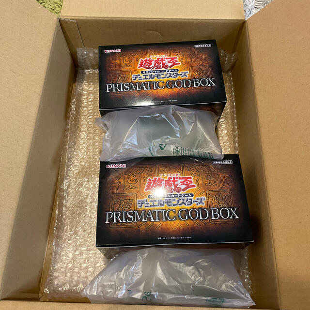 2箱セット 遊戯王 デュエルモンスターズ PRISMATIC GOD BOX 2箱セット 遊戯王 デュエルモンスターズ PRISMATIC GOD BOX