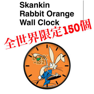 超激レア☆世界で150個のみ！blink-182 壁掛け時計