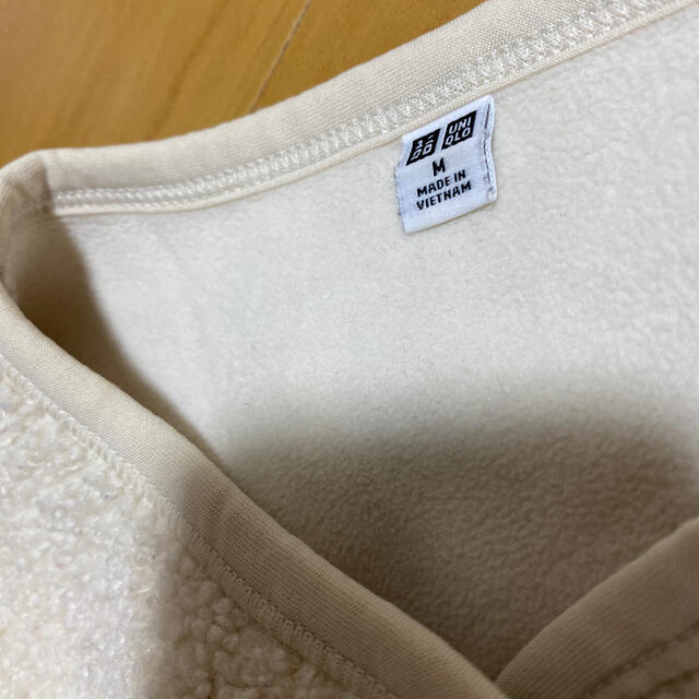 UNIQLO(ユニクロ)のユニクロ　ボア アウター レディースのジャケット/アウター(ノーカラージャケット)の商品写真