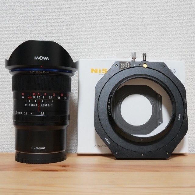 LAOWA 12mm F2.8とNISIの100mm専用