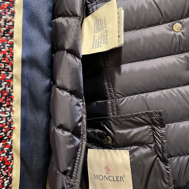 MONCLER(モンクレール)のMONCLER　ツイードジャケット レディースのジャケット/アウター(ノーカラージャケット)の商品写真