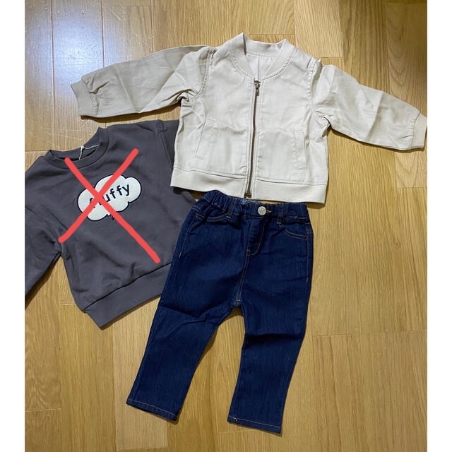 petit main(プティマイン)のプティマイン　福袋2点90センチ キッズ/ベビー/マタニティのキッズ服男の子用(90cm~)(パンツ/スパッツ)の商品写真