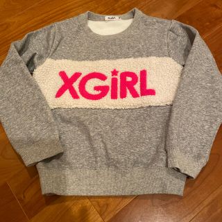 エックスガールステージス(X-girl Stages)のx-girl トレーナー(Tシャツ/カットソー)