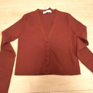 ザラ(ZARA)のZARA リブ カーディガン(カーディガン)