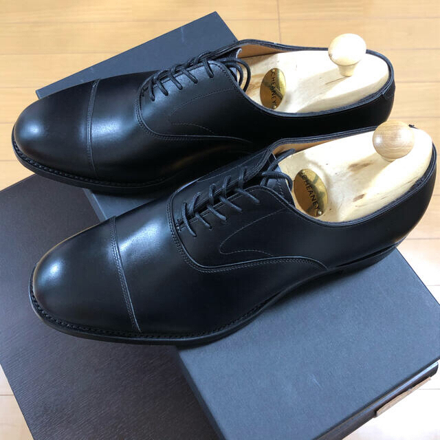 100%品質保証! Cheaney Alfred ブラック 7G ハーフラバー済 ツリー付