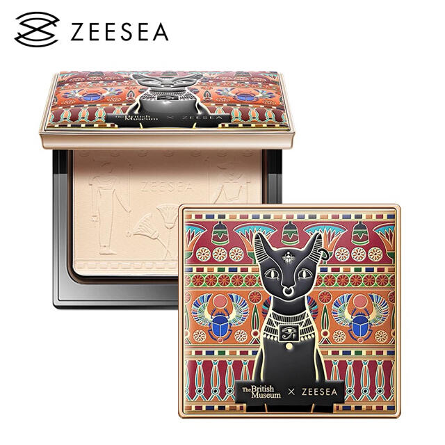 ZEESEA ズーシー　イギリス大英博物館　アヌビス　フェイスパウダー | フリマアプリ ラクマ