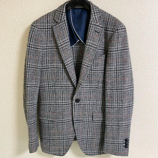 Harris Tweed(ハリスツイード)のハリスツイード　ジャケット　M メンズのジャケット/アウター(テーラードジャケット)の商品写真