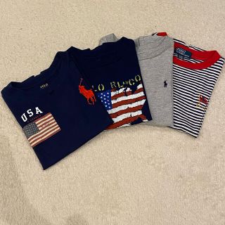 ポロラルフローレン(POLO RALPH LAUREN)のbobby様専用　ラルフローレン　4歳用　Tシャツ4枚セット(Tシャツ/カットソー)