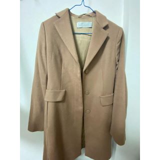 マックスマーラ(Max Mara)のINTREND MaxMara ブラウン　チェスターコート(チェスターコート)