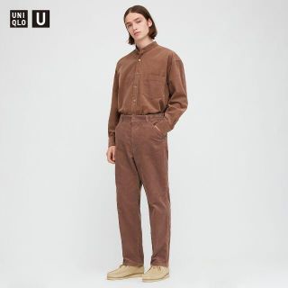 ユニクロ(UNIQLO)のユニクロ　U　コーデュロイレギュラーフィットパンツ　size73(ワークパンツ/カーゴパンツ)