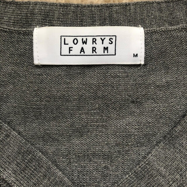 LOWRYS FARM(ローリーズファーム)の LOWRYS FARM ローリーズファーム　Vネックニット  レディースのトップス(ニット/セーター)の商品写真