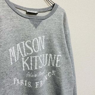 メゾンキツネ(MAISON KITSUNE')の一点物　メゾン キツネ(MAISON KITSUNÉ) デカロゴ  スウェット(スウェット)