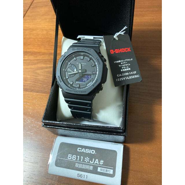 G-SHOCK(ジーショック)の1月12日まで　カシオーク　新品未使用　GA-2100-1A1JF　ga2100 メンズの時計(腕時計(デジタル))の商品写真