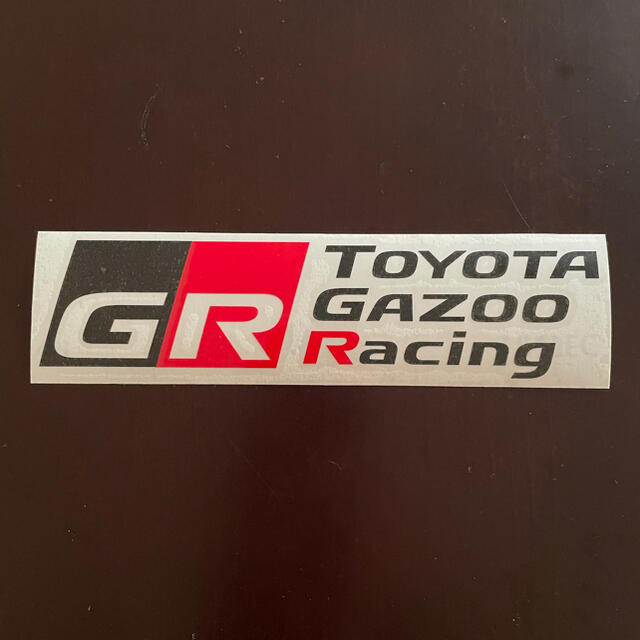 当店一番人気 TOYOTA GAZOO  Racing カッティングステッカーＢ 白
