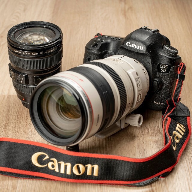 爆買い! Canon - 憧れの白レンズ!EOS5D markIII + Lレンズ2本セット