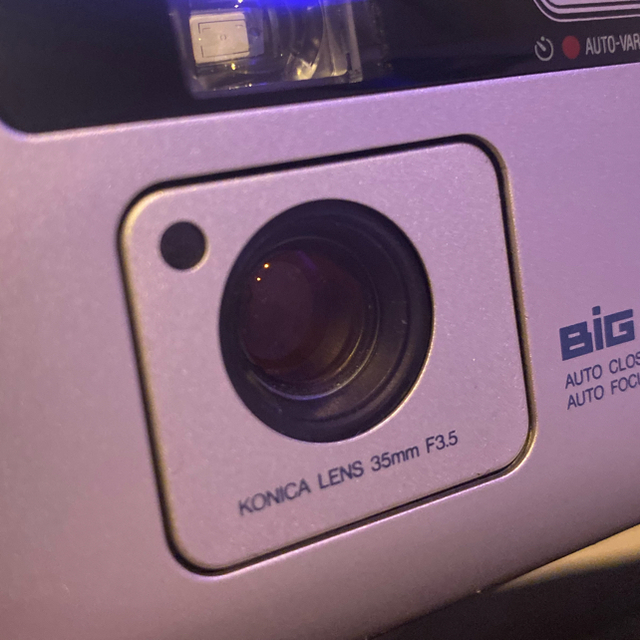 KONICA MINOLTA(コニカミノルタ)の【美品】KONICA コニカ BIG mini BM201 スマホ/家電/カメラのカメラ(フィルムカメラ)の商品写真