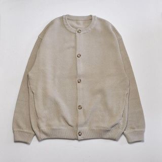 ワンエルディーケーセレクト(1LDK SELECT)の20AW crepuscule 鹿の子 crew cardigan(カーディガン)