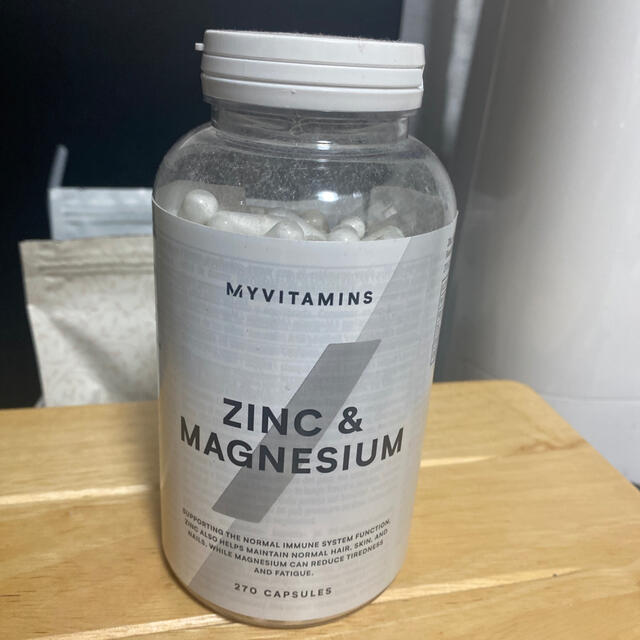 MYPROTEIN(マイプロテイン)のマイプロテイン 亜鉛 & マグネシウム 270カプセル 食品/飲料/酒の健康食品(その他)の商品写真