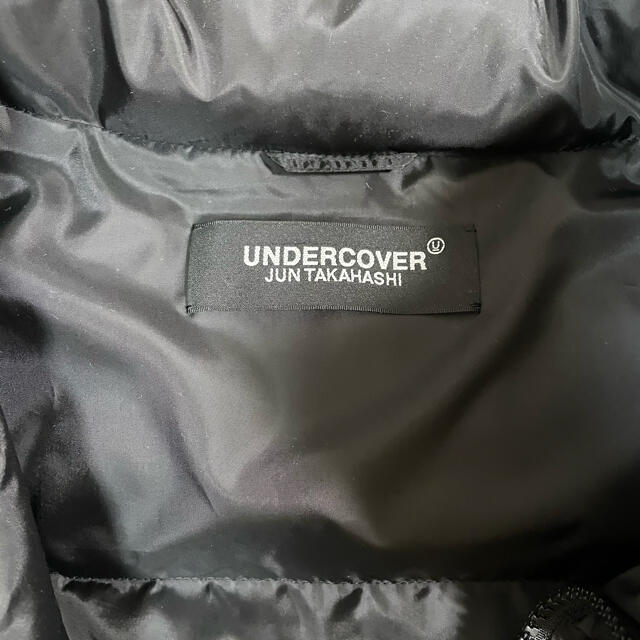 UNDERCOVER 30th Leather sleeve down jack 3